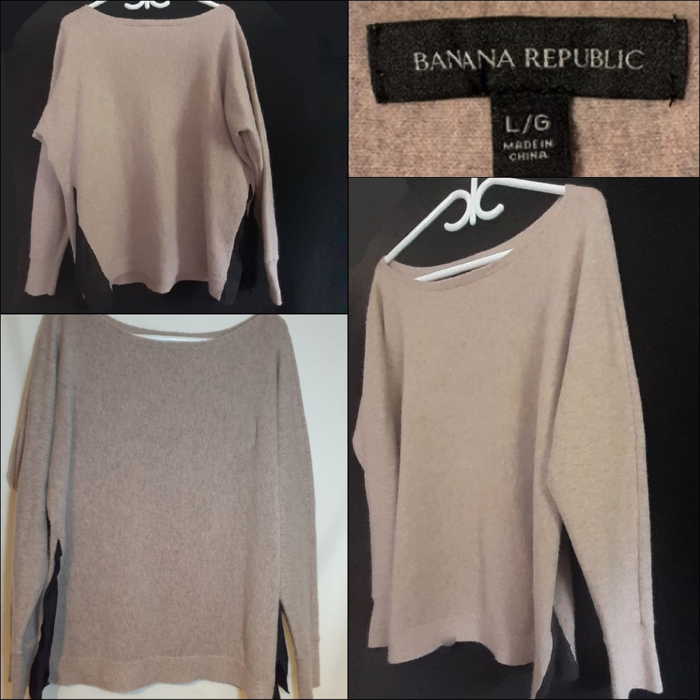 Alpaca Blend Banana Republic Large Raspeberry Mousse